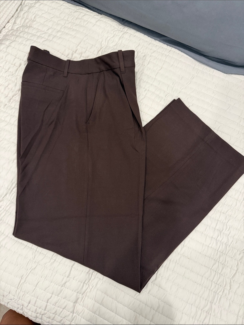GAP Women's Dark Brown Tailored Trousers
